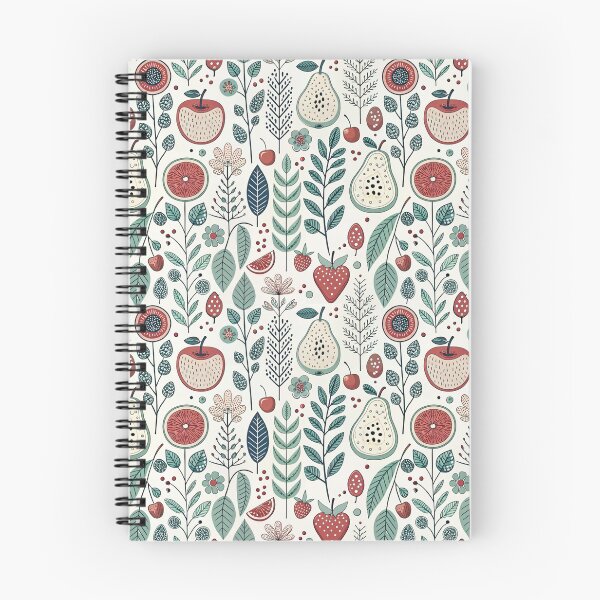 Item preview, Nordic Fruit Folk Symbols | Scandinavian Summer Design designed and sold by Shuga-Design.