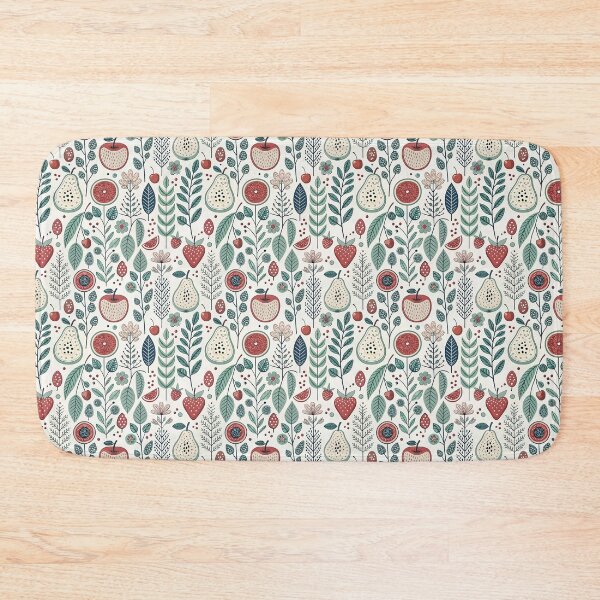 Item preview, Nordic Fruit Folk Symbols | Scandinavian Summer Design designed and sold by Shuga-Design.