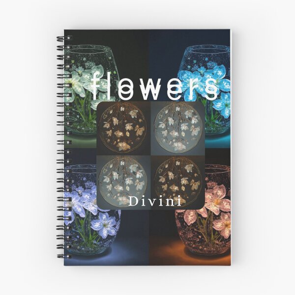 Item preview, Glowing Flowers in a Vase designed and sold by Divini_.