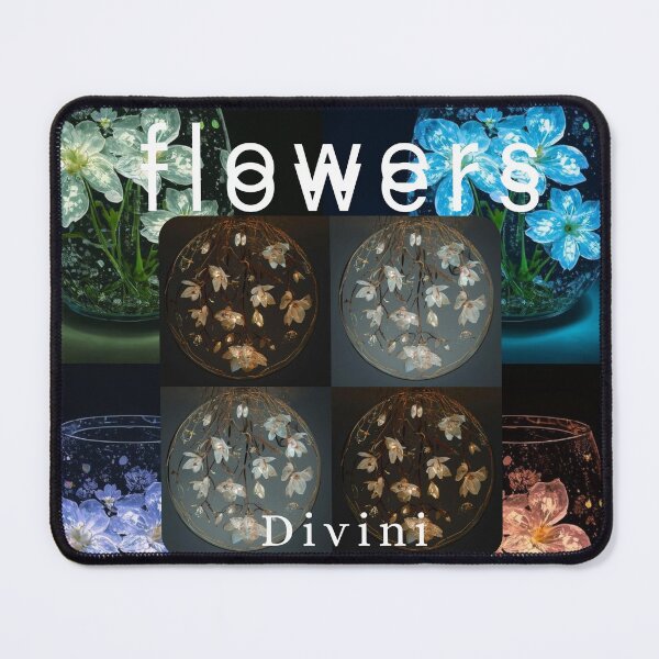Item preview, Glowing Flowers in a Vase designed and sold by Divini_.