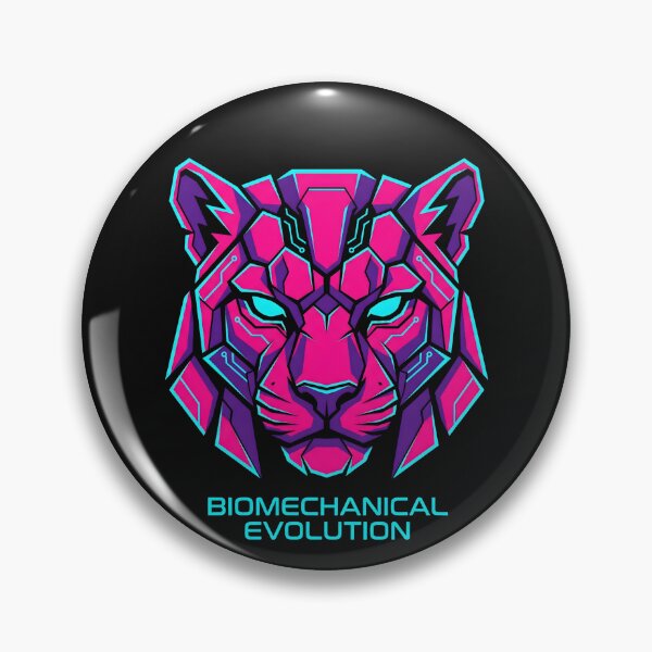 Item preview, Cyberpunk Tiger Biomechanical Evolution Neon Scifi [2026] designed and sold by MarCinu Art.