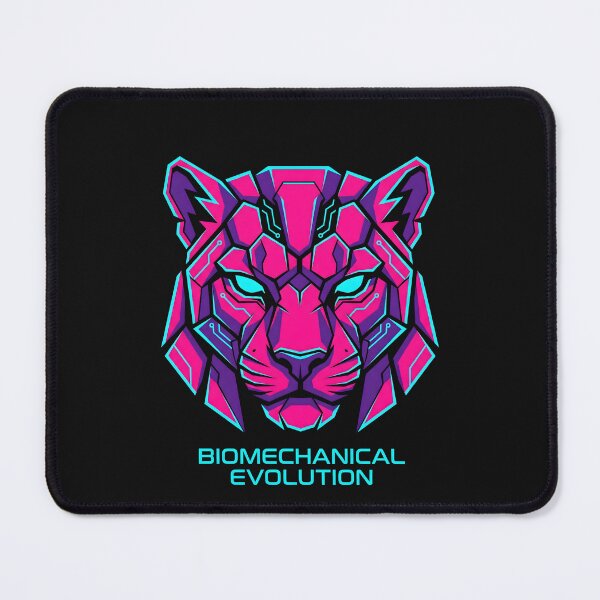 Item preview, Cyberpunk Tiger Biomechanical Evolution Neon Scifi [2026] designed and sold by MarCinu Art.