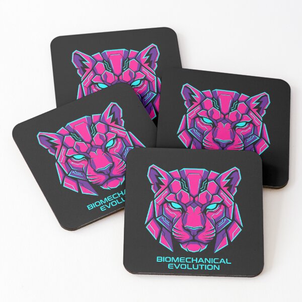 Item preview, Cyberpunk Tiger Biomechanical Evolution Neon Scifi [2026] designed and sold by MarCinu Art.