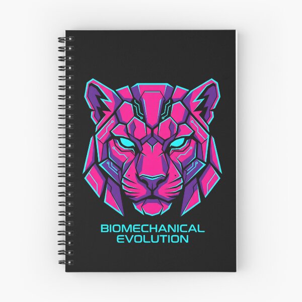 Item preview, Cyberpunk Tiger Biomechanical Evolution Neon Scifi [2026] designed and sold by MarCinu Art.
