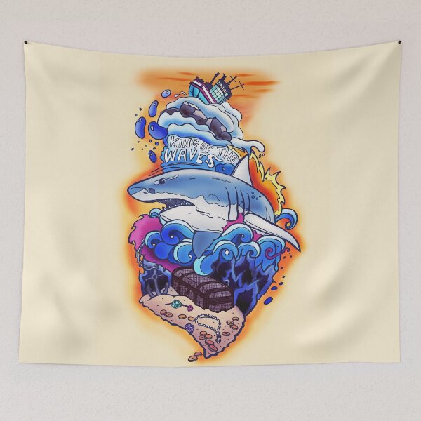 Item preview, King of the Waves designed and sold by minniemorrisart.
