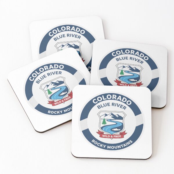 Item preview, Blue River Rocky Mountains Colorado  designed and sold by PamLeeDesign.