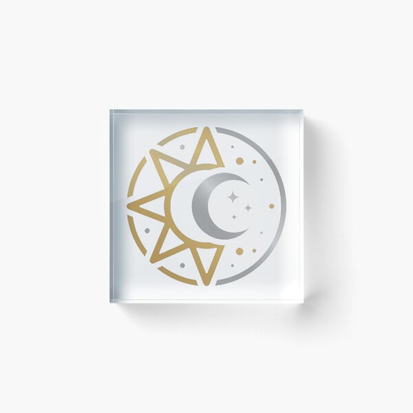 Item preview, Celestial Equinox Crest designed and sold by IllumeInk.