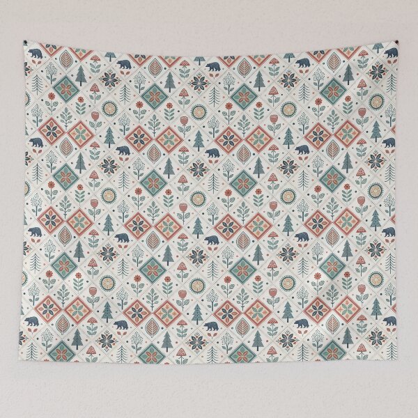 Item preview, Nordic Folk Pattern Motifs | Scandinavian Folk Geometry designed and sold by Shuga-Design.