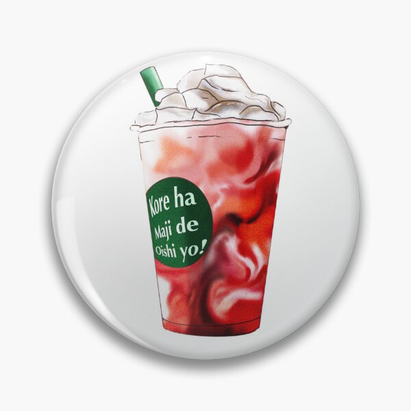 Item preview, Cute strawberry cafe drink with Japanese  designed and sold by happylaundry.