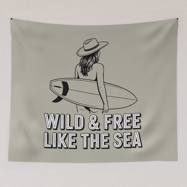 Item preview, Coastal Cowgirl - Western Surfboard - Retro Beach - Cowboy Hat - Summer Rodeo - Surfer Girl Aesthetic - Boho Western - Tropical Cowboy - Vintage Surf Style - Beach Life - Sunset Surf Club designed and sold by JansenGS.