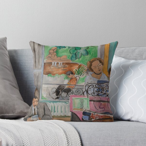 Item preview, La Lecon De Musique by Henri Matisse: Fauvist interior fine art print designed and sold by artofuniverse.