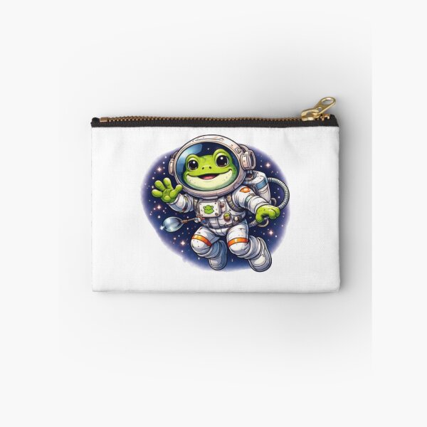 Item preview, Frog astronaut in space sticker designed and sold by FroggyOnly.