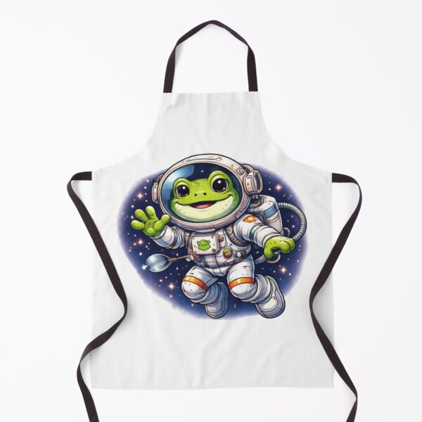 Item preview, Frog astronaut in space sticker designed and sold by FroggyOnly.