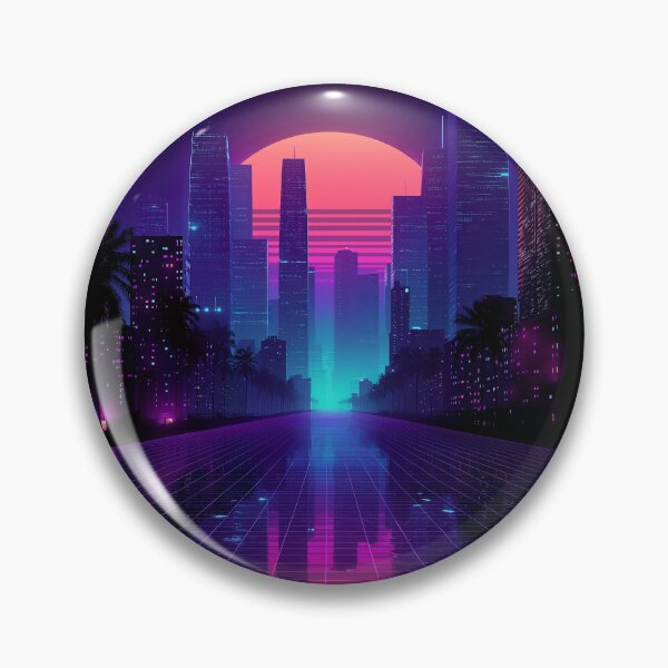 Item preview, Synthwave Shadows designed and sold by Retro Type.