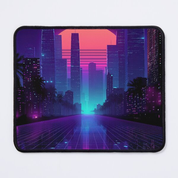 Item preview, Synthwave Shadows designed and sold by Retro Type.