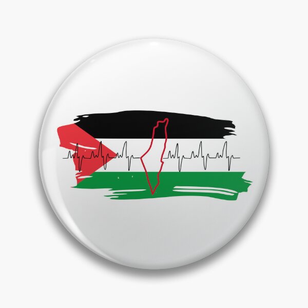 Item preview, Palestinian Heartbeat designed and sold by KulshiApparels.