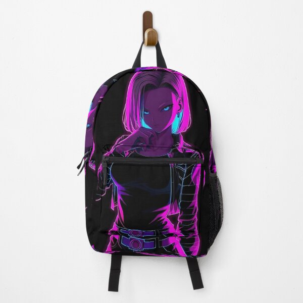 Item preview, Neon Cyberpunk Anime Girl – Futuristic Glow Portrait designed and sold by Dyan4.