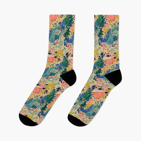 Item preview, Landscape at Collioure by Henri Matisse: Fauvist Landscape Fine Art Print designed and sold by artofuniverse.