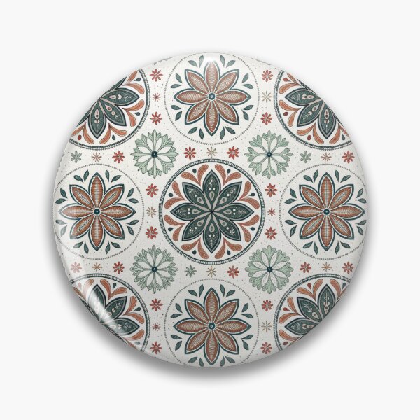 Item preview, Nordic Summer Rosette Symbols | Scandinavian Folk Design designed and sold by Shuga-Design.