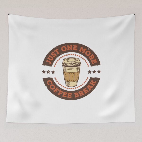 Item preview, Just One More Coffee Break – Workplace Humor Shirt designed and sold by KapiPrint.