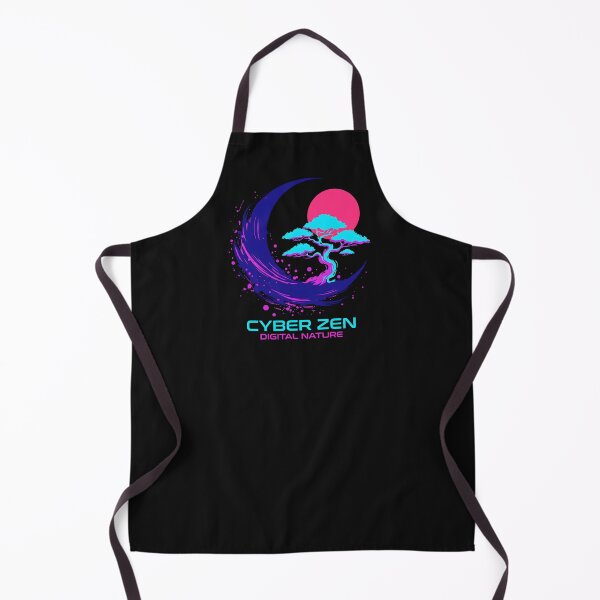 Item preview, Neon Synthwave Bonsai Tree Japanese Aesthetic 2026 designed and sold by MarCinu Art.