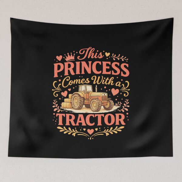 Item preview, This princess comes with a tractor designed and sold by JODYSMORGAN.