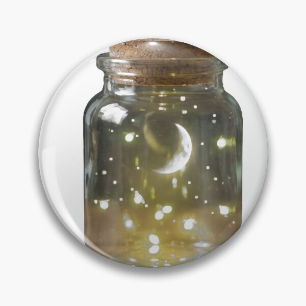 Item preview, Moonlit Firefly Jar Relic designed and sold by IllumeInk.