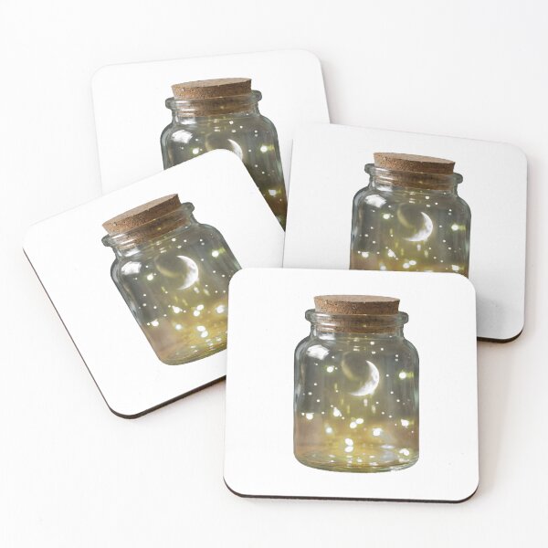Item preview, Moonlit Firefly Jar Relic designed and sold by IllumeInk.