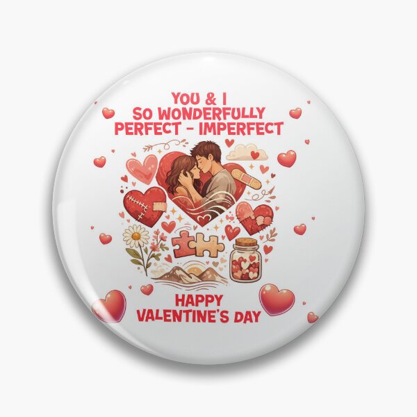 Item preview, You are so beautiful – perfectly imperfect | Romantic Valentine's Day T-shirt design designed and sold by CoolContent Factory.