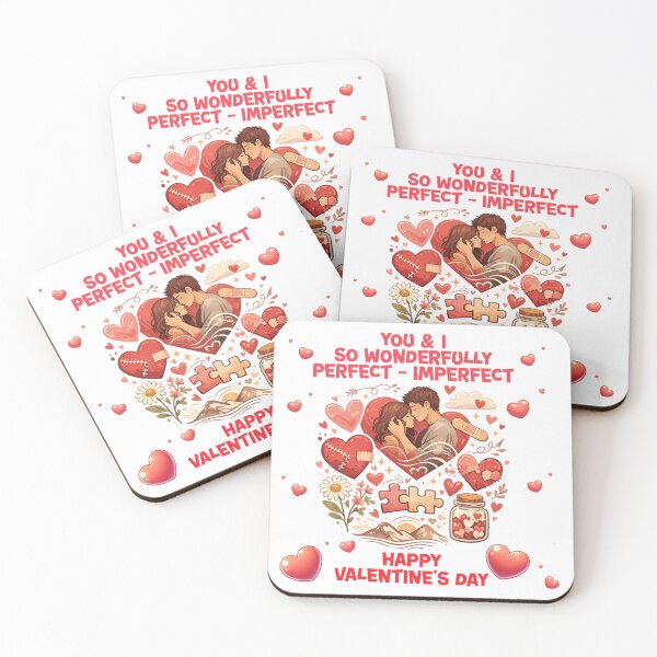 Item preview, You are so beautiful – perfectly imperfect | Romantic Valentine's Day T-shirt design designed and sold by CoolContent Factory.