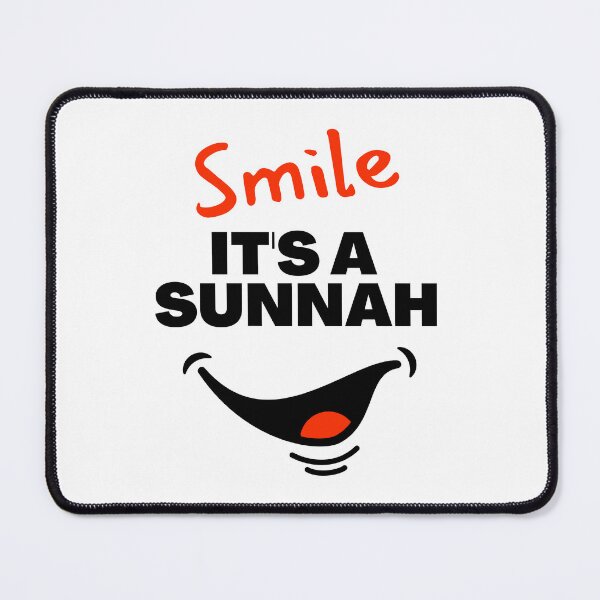 Item preview, Smile It's a Sunnah designed and sold by KulshiApparels.