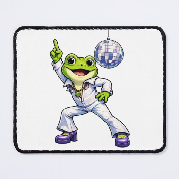 Item preview, Disco frog under the mirror ball designed and sold by FroggyOnly.