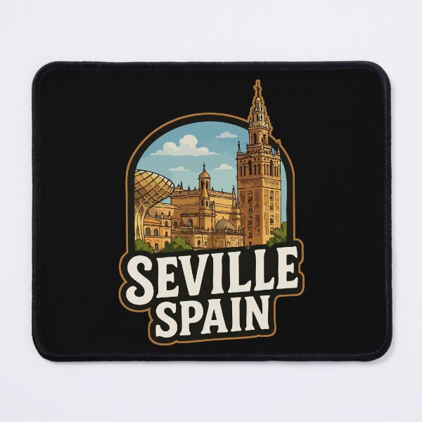 Item preview, Seville Spain Vintage Travel designed and sold by TomFrontierArt.