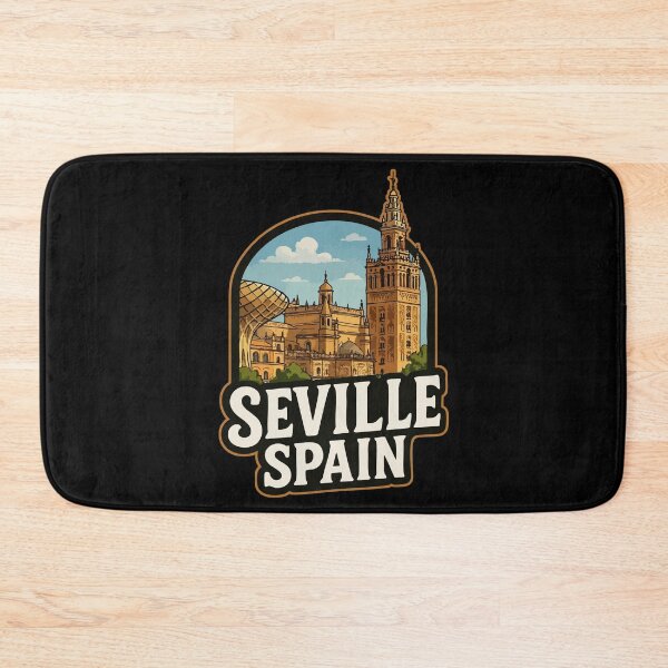 Item preview, Seville Spain Vintage Travel designed and sold by TomFrontierArt.