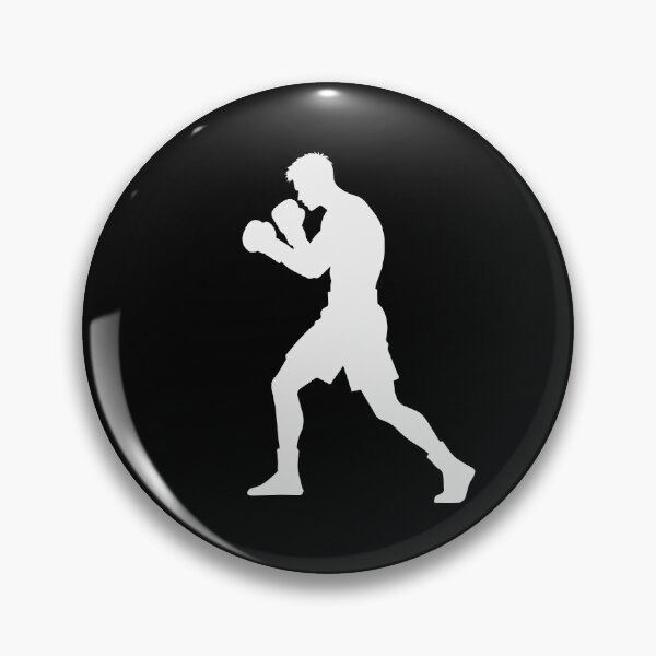 Item preview, Boxer Silhouette – Minimal Combat Sport Art designed and sold by BrushRushX.