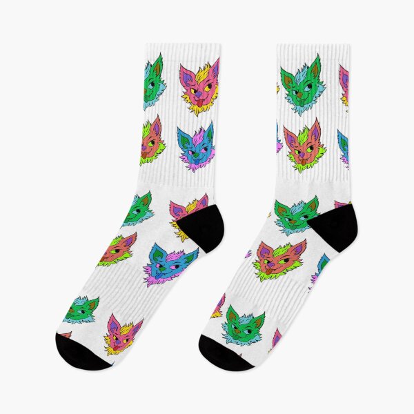 Item preview, Colorful Fox Dragon Hybrid – Cute Fantasy Creature Art designed and sold by happylaundry.