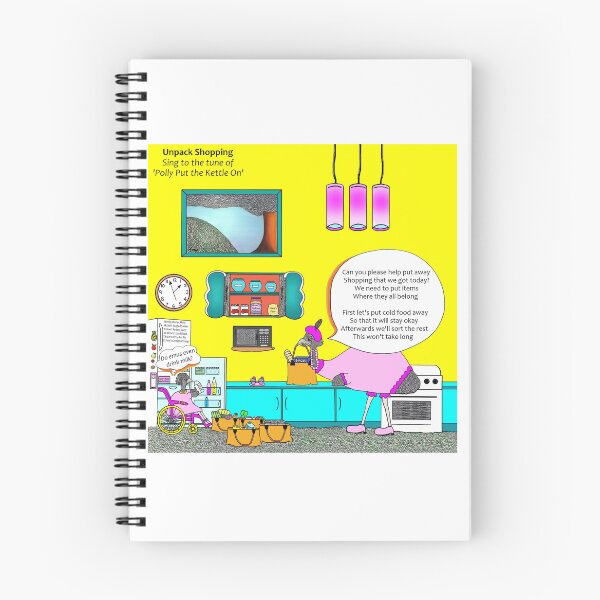 Item preview, Unpack Shopping - Polly Put the Kettle On designed and sold by tuneinwithamy.