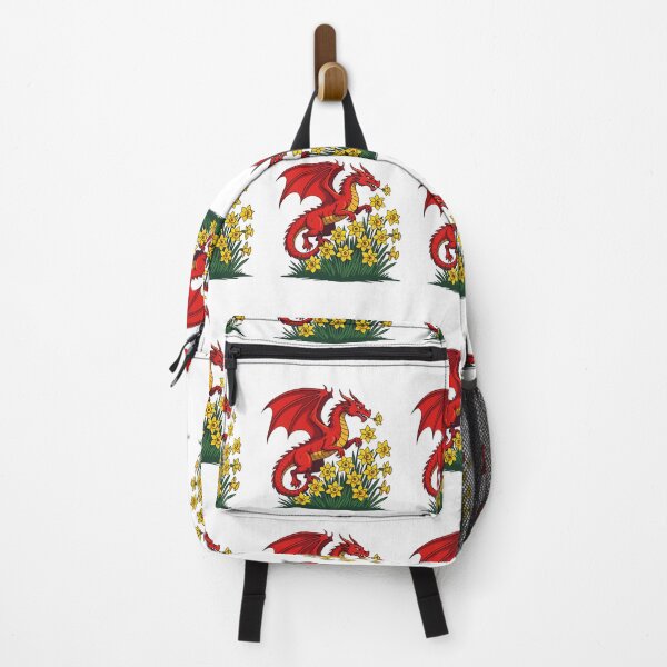 Item preview, Red Dragon Charging Through Daffodils designed and sold by taiche.