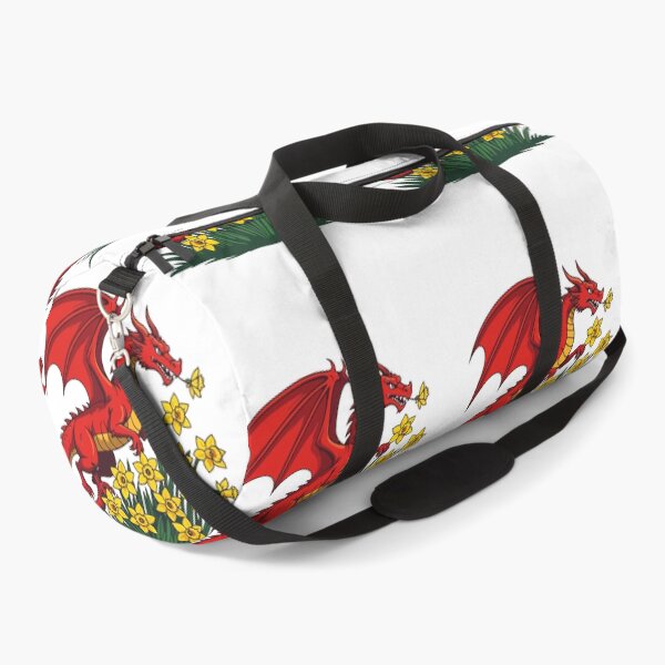 Item preview, Red Dragon Charging Through Daffodils designed and sold by taiche.