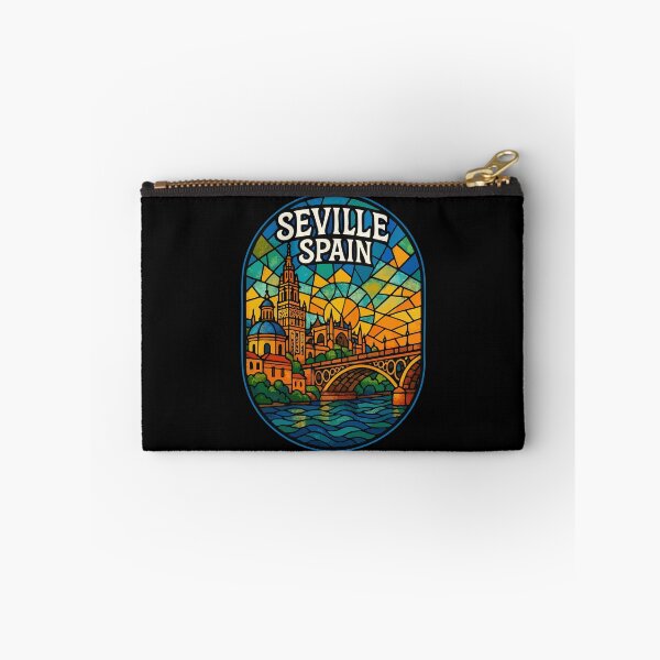 Item preview, Seville Spain Stained Glass Art Travel designed and sold by TomFrontierArt.