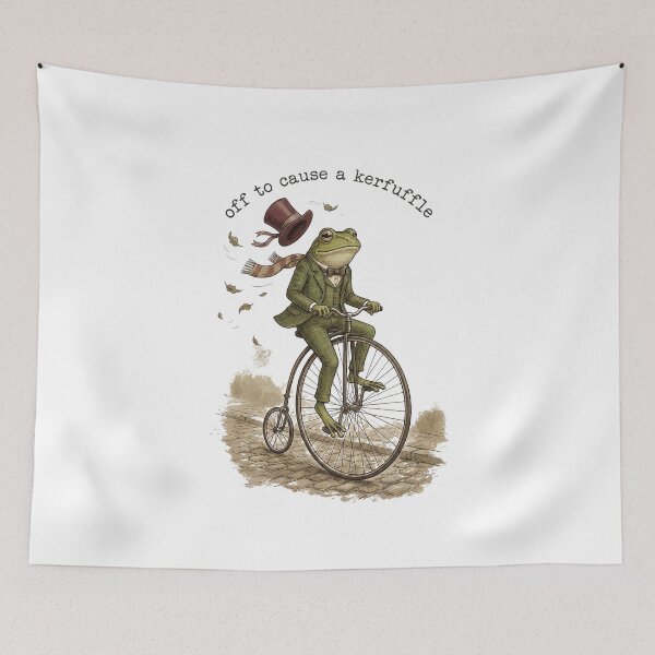 Item preview, Frog Penny Farthing Kerfuffle designed and sold by AdyKurniawan.