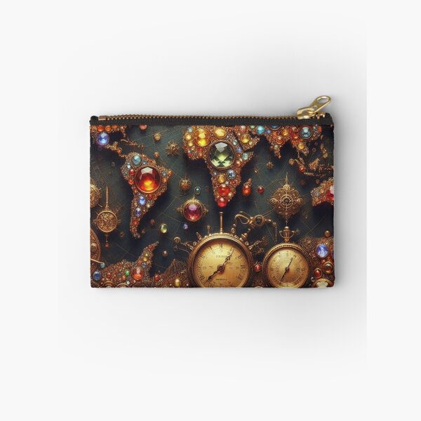 Item preview, Intricate Jeweled World Atlas designed and sold by Sybille-Yates.
