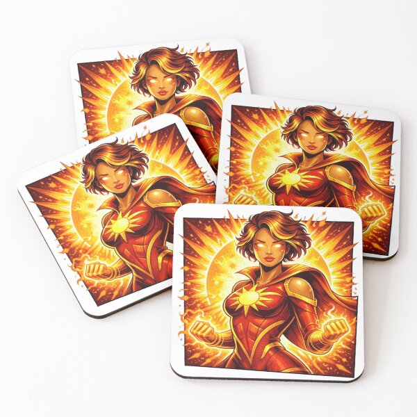 Item preview, Solar Flame Heroine Comic Burst designed and sold by the-dovlat.
