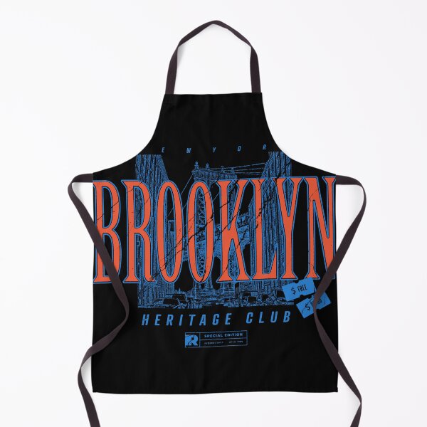 Item preview, Brooklyn Heritage Club Vintage New York Illustration designed and sold by Nobody Shadow Art.