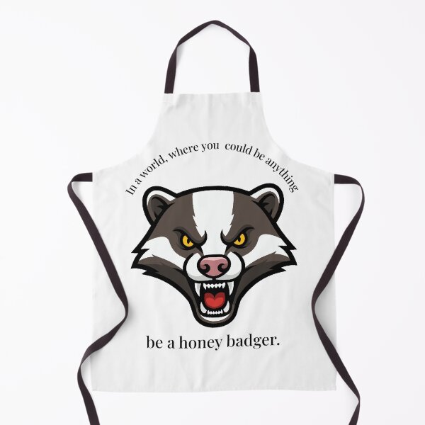 Item preview, Be a Honey Badger – Fearless Attitude Graphic Tee designed and sold by Chimmyxkookies.