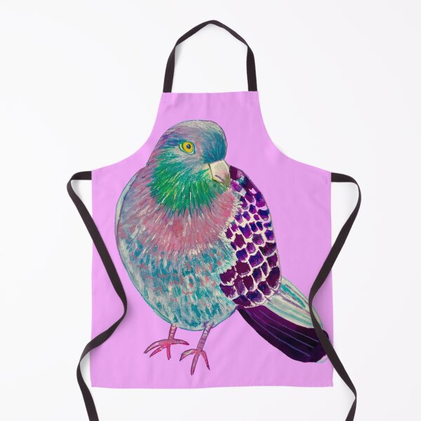 Item preview, Pigeon on pink designed and sold by MyCraftyNell.
