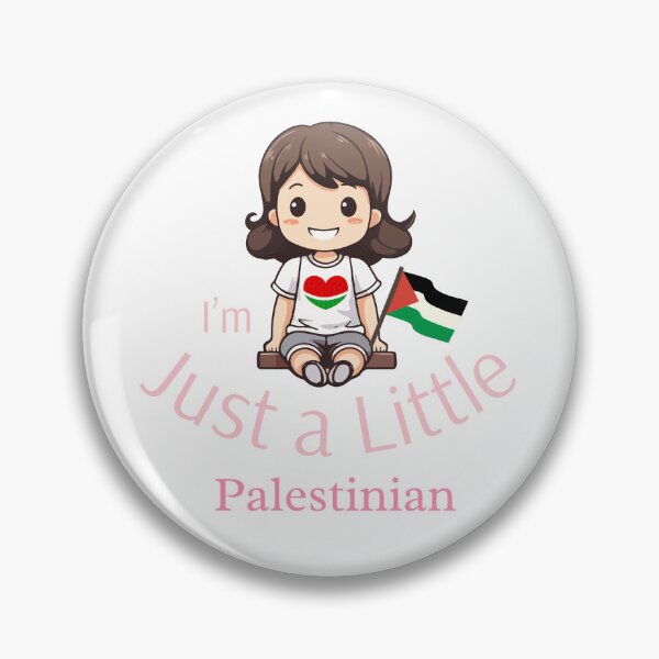 Item preview, I'm Just a Little Palestinian - Girl designed and sold by KulshiApparels.