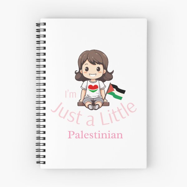 Item preview, I'm Just a Little Palestinian - Girl designed and sold by KulshiApparels.