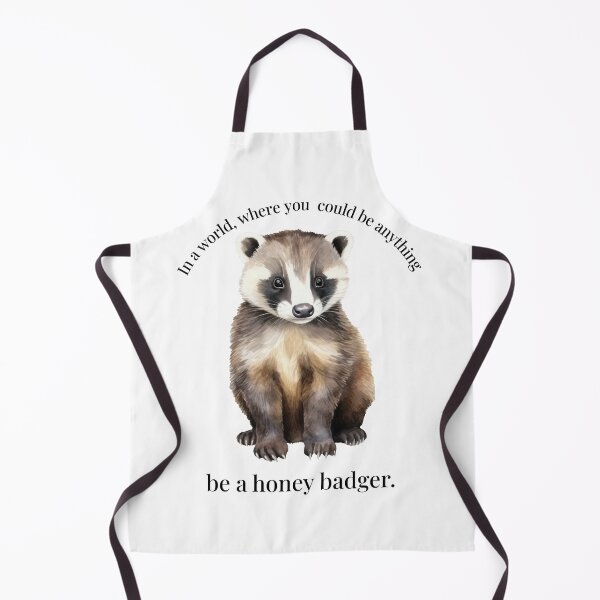 Item preview, Be a Honey Badger Version 2 – Fearless Attitude Graphic Tee designed and sold by Chimmyxkookies.