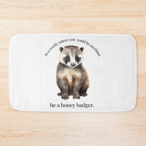 Item preview, Be a Honey Badger Version 2 – Fearless Attitude Graphic Tee designed and sold by Chimmyxkookies.